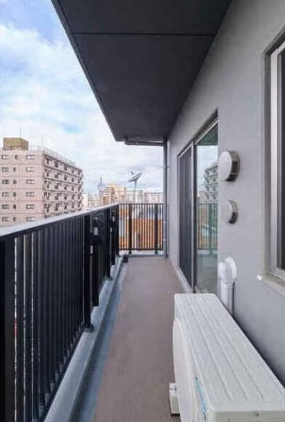ONE　ROOF　FLAT　ASAKUSA　入谷のバルコニー