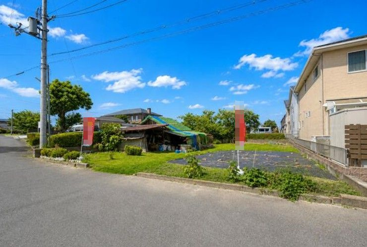 野洲市冨波乙　売土地の外観