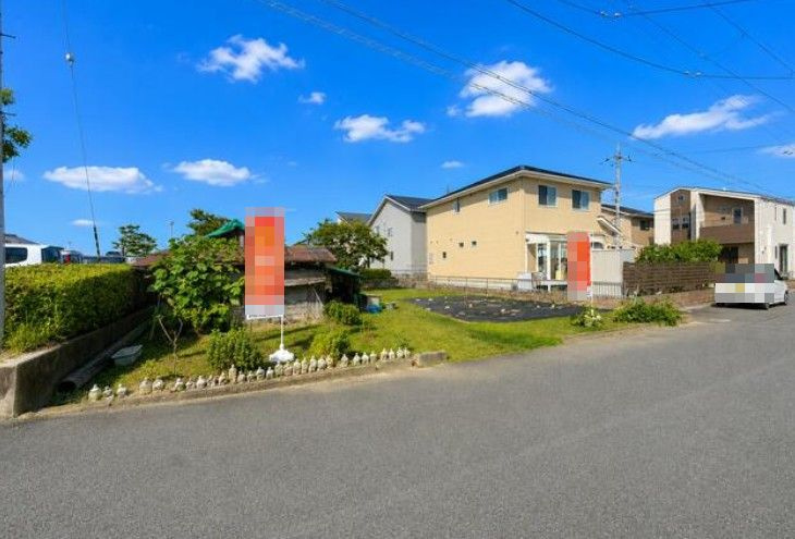 野洲市冨波乙　売土地の外観