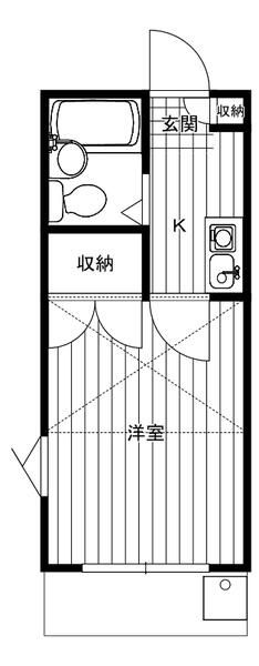 大和市福田のアパート