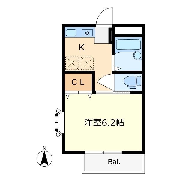千葉ハイツⅡの間取り