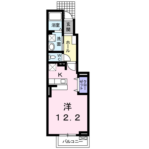 【間取り】 | ＫＥＩ　ＨＯＵＳＥⅡ