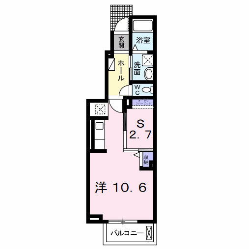 【間取り】 | シエロ．ガーデン．ツダ　Ｃ
