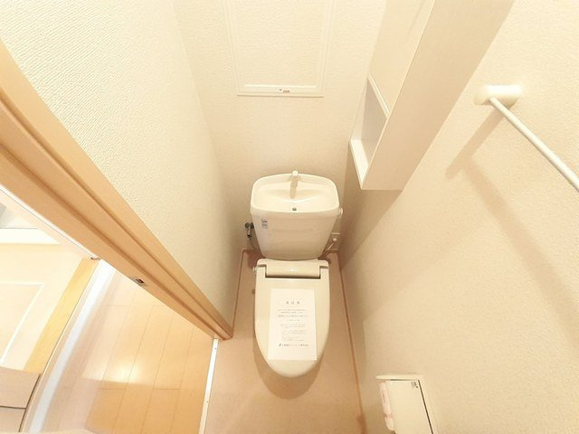 【トイレ】 | メゾン・ド・タカダⅢ | シンプルで使いやすいトイレです