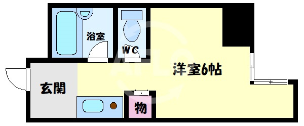 ノアーズアーク桃谷21　五条小学校区の間取り|ノアーズアーク桃谷21　間取り