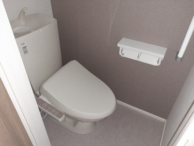 【トイレ】 | ヴァンベール田寺Ｂ | 落ち着いた色調のトイレです