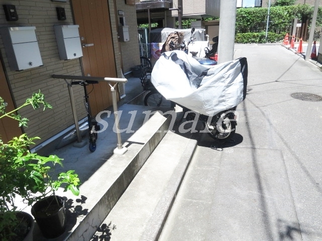ＭＪヒルズのその他共用部分|駐輪、バイク置場です♪