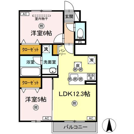 シャンポールさい　E棟