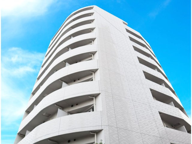 クレヴィスタ武蔵小山の外観|おしゃれな外観です