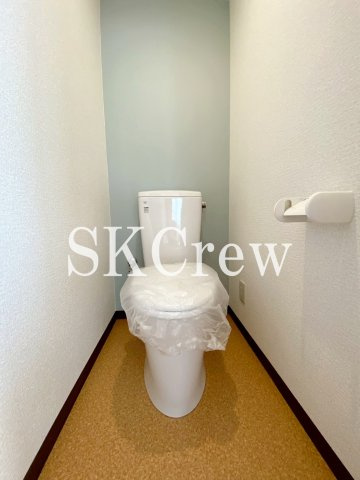 かねさか第２関口マンションのトイレ|清潔感のあるトイレです