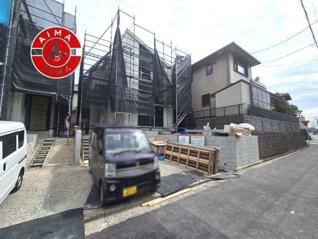 福岡市東区美和台5丁目第10-2棟（2号棟）の外観|デザイン性のある外観です。