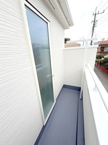 福生市熊川全２棟　新築戸建のバルコニー
