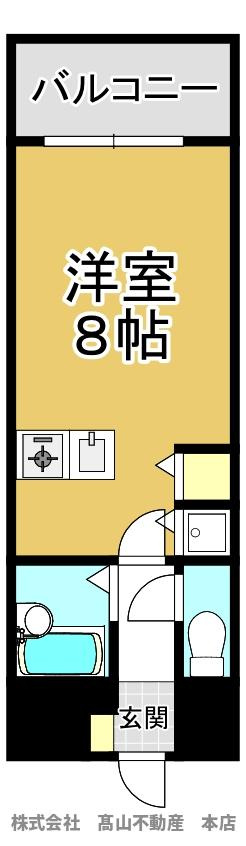 シーシャイン宮司の間取り