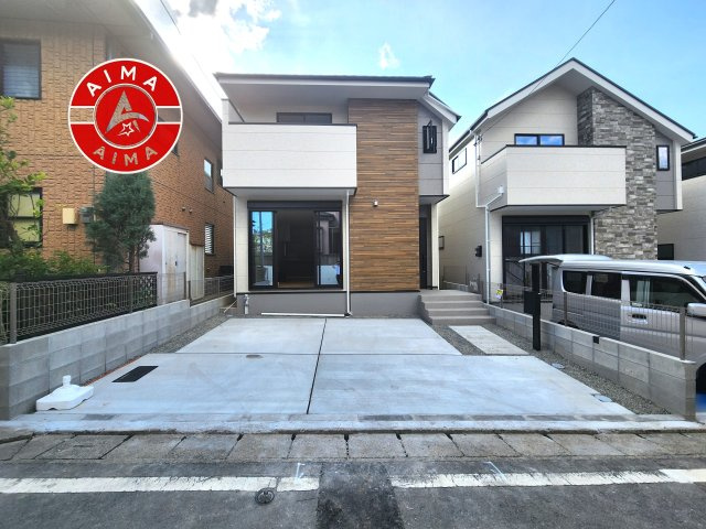 福岡市中央区笹丘3丁目第1-3棟（3号棟）　の外観|デザイン性のある外観です。