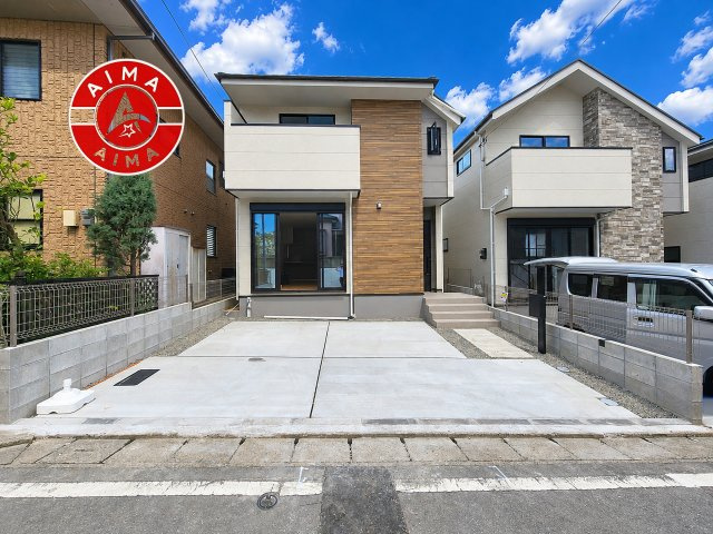 福岡市中央区笹丘3丁目第1-3棟（3号棟）　の外観|デザイン性のある外観です。
