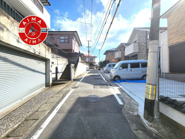 福岡市中央区笹丘3丁目第1-3棟（3号棟）　の外観|前面道路含む現地の写真です。