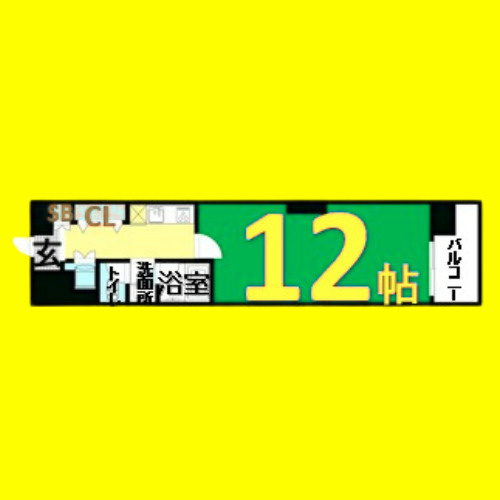 CASA+α名駅南　名古屋市賃貸　仲介手数料無料の間取り
