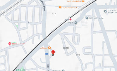 【地図】 | ヒルズ21