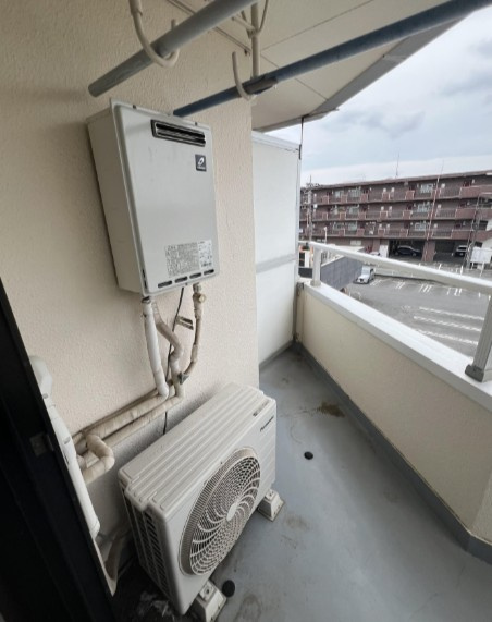 大和市大和南２丁目の賃貸マンションのバルコニー