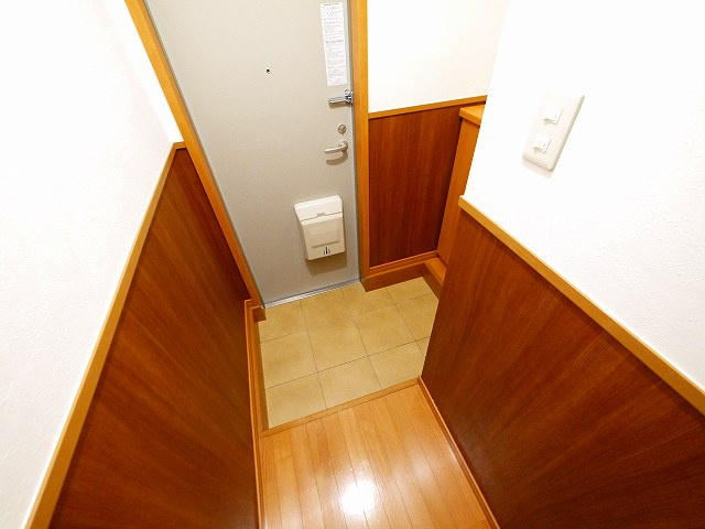 カーサベルデの玄関|明るい玄関です