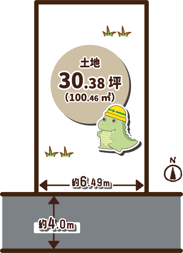 嵐山谷ヶ辻子町　条件無土地
