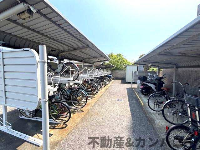 スプレンド保免の駐輪場|駐輪場です