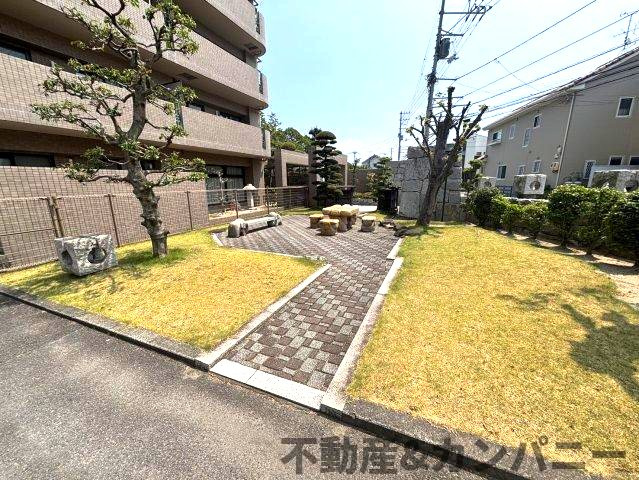 スプレンド保免の中庭|中庭です