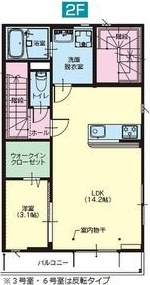 【間取り】 | プルミエB