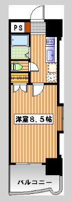 【間取り】 | ロイヤル博多駅東　★プライスホームなら仲介手数料が割引価格です！★