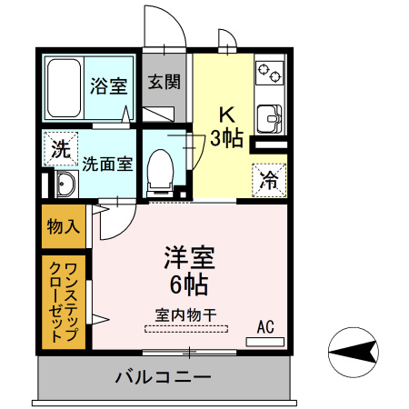 グランフィールズⅢの間取り
