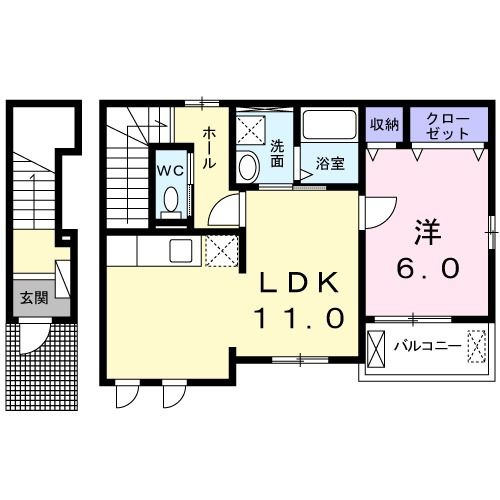【間取り】 | フラン2