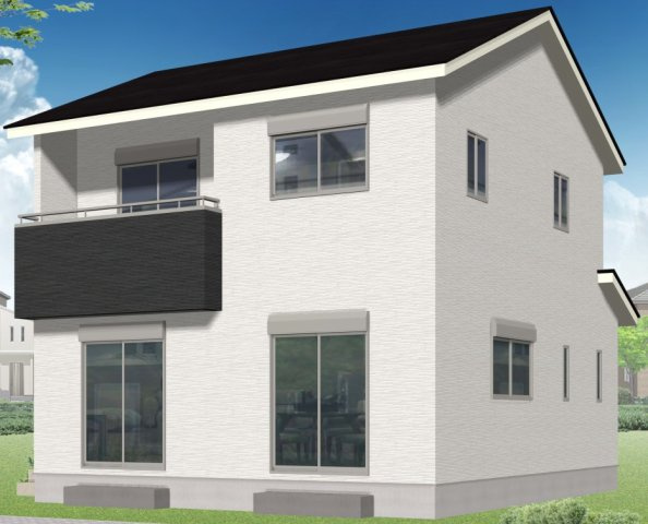 【トーヨーホーム売主/売建】前飛保町寺町ⅡＢ分譲の外観パース|外観完成イメージ