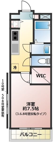 コンプリシテＷの間取り