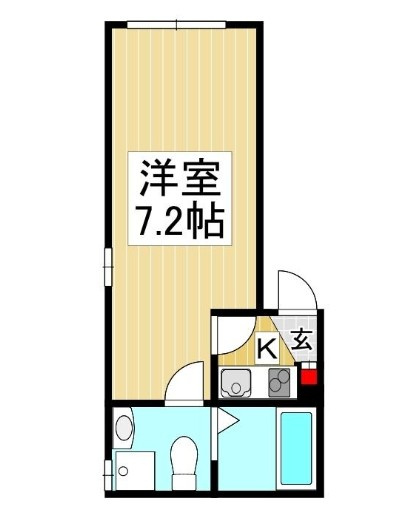 チュウジレジデンスの間取り
