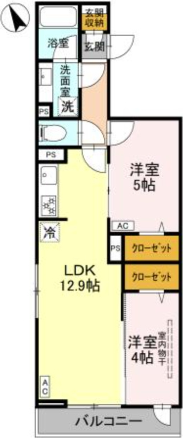 ディーセレーノくすのき台の間取り