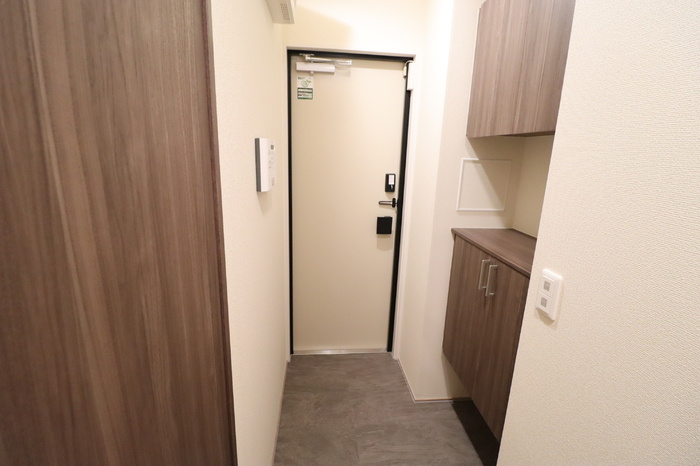 セレスティア藤江町の玄関