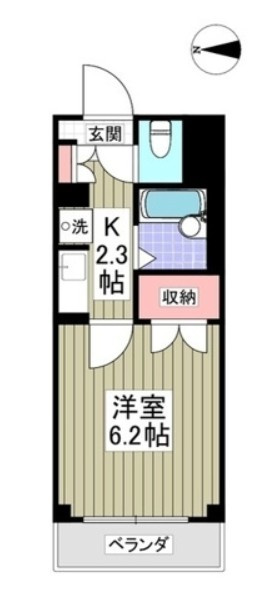 川口プラザDの間取り