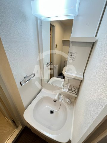 エグゼ大阪城イーストの独立洗面台|エグゼ大阪城イースト　独立洗面台