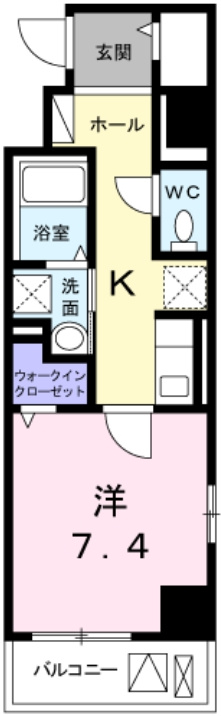 アルカディア8の間取り