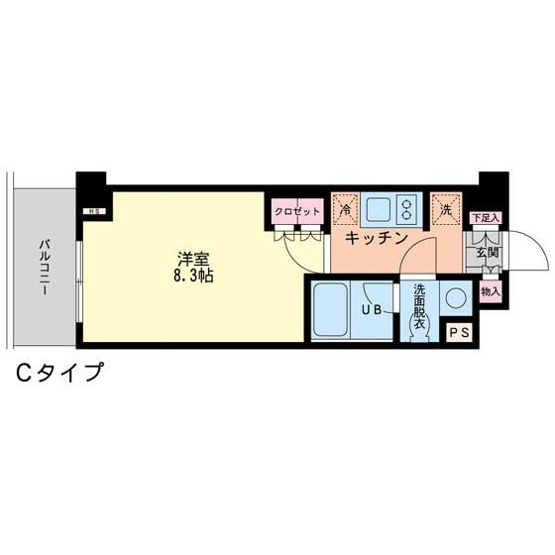 【間取り】 | エスティメゾン代沢