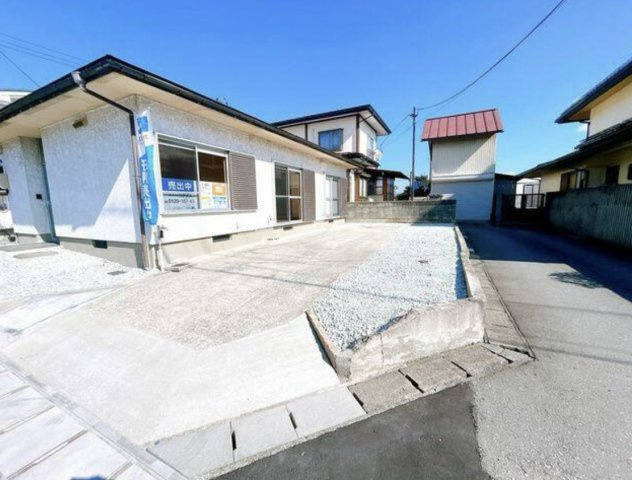 緑町平屋　売り住宅の外観