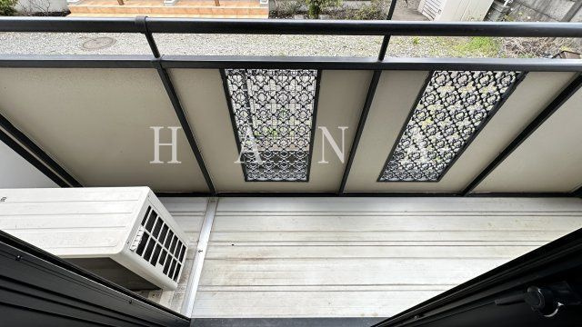 ジュネス国立のバルコニー|別号室参考写真