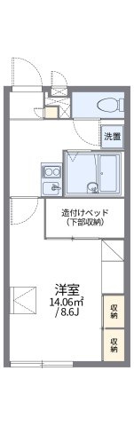 【間取り】 | レオパレスドウージェーム紀ノ川
