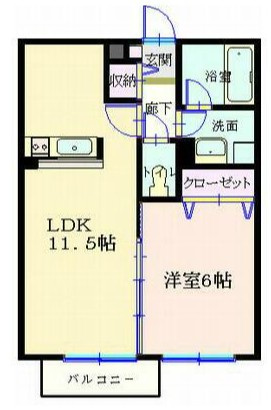 リバーサイドコートの間取り
