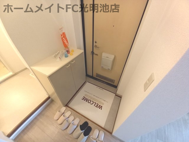 カーサ阪和の玄関