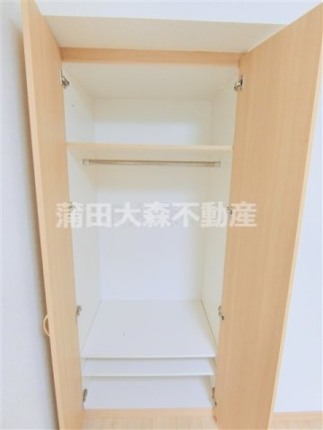 ルーブル蒲田七番館の収納|収納　クローゼット