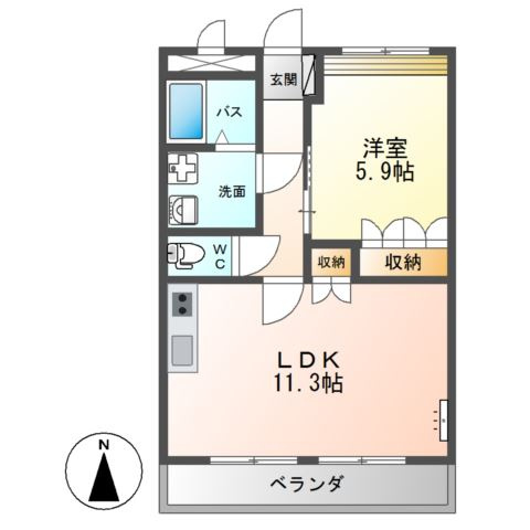 【間取り】 | デパーチャー・フォー・N