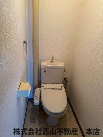 宗像市光岡の賃貸マンションのトイレ|※同間取り別部屋の写真です。