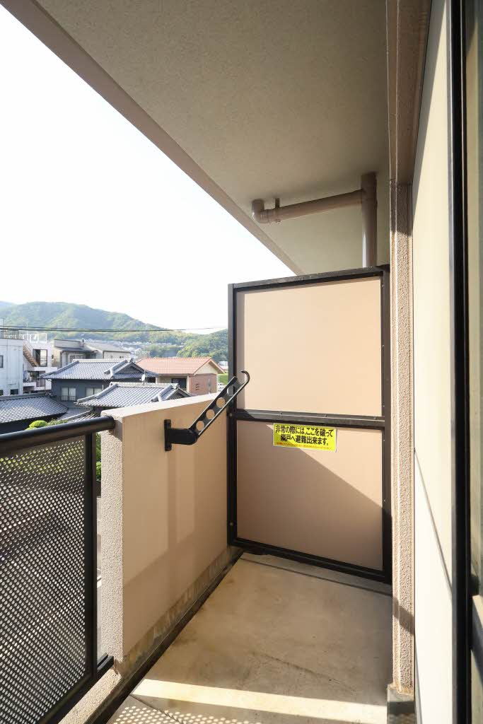 JRBハイツ横川のバルコニー
