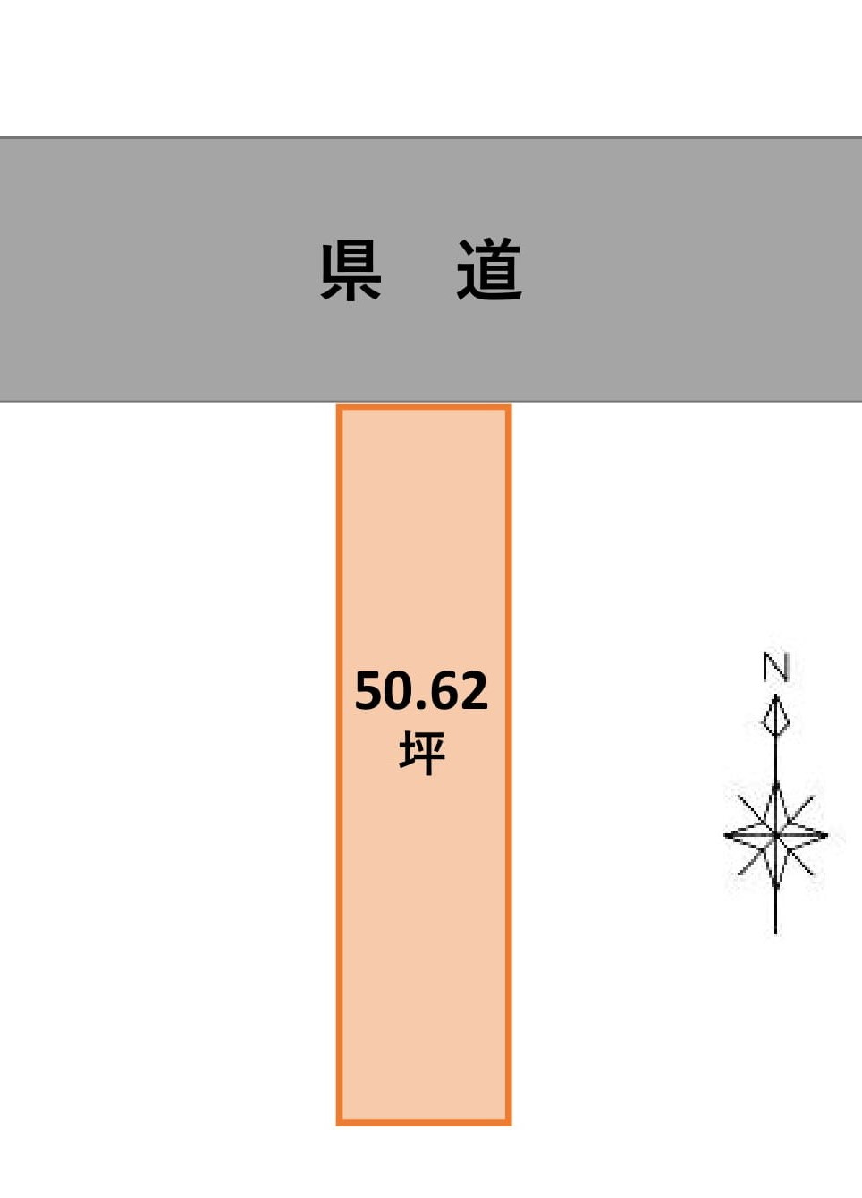住居付店舗　高崎市本町の区画図